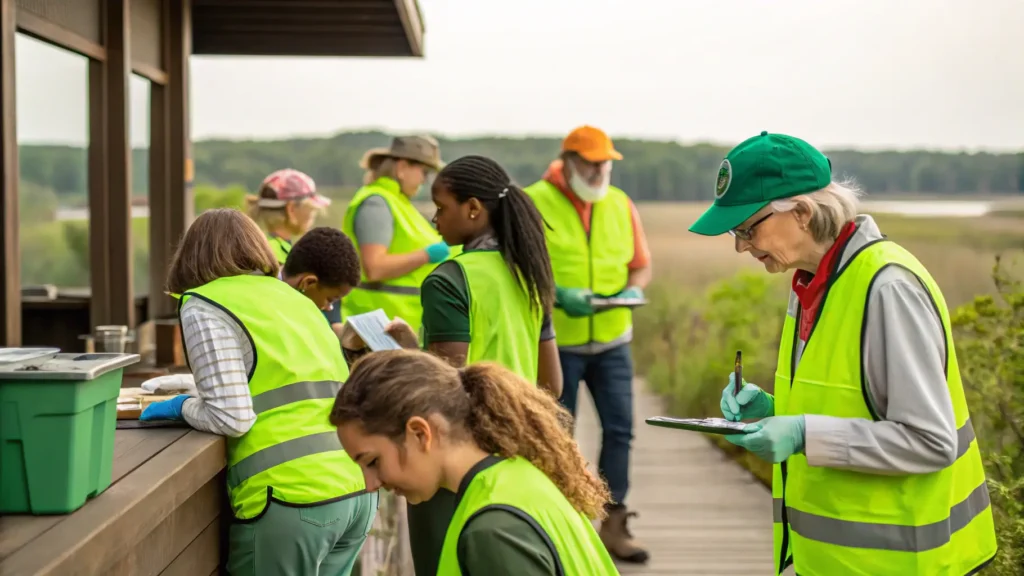 Wildlife rehabilitation and conservation work being conducted at Green Bay Wildlife Sanctuary.