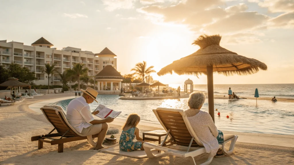 Family Paradise: The Ideal Guests at Sunset Royal Cancun Mexico